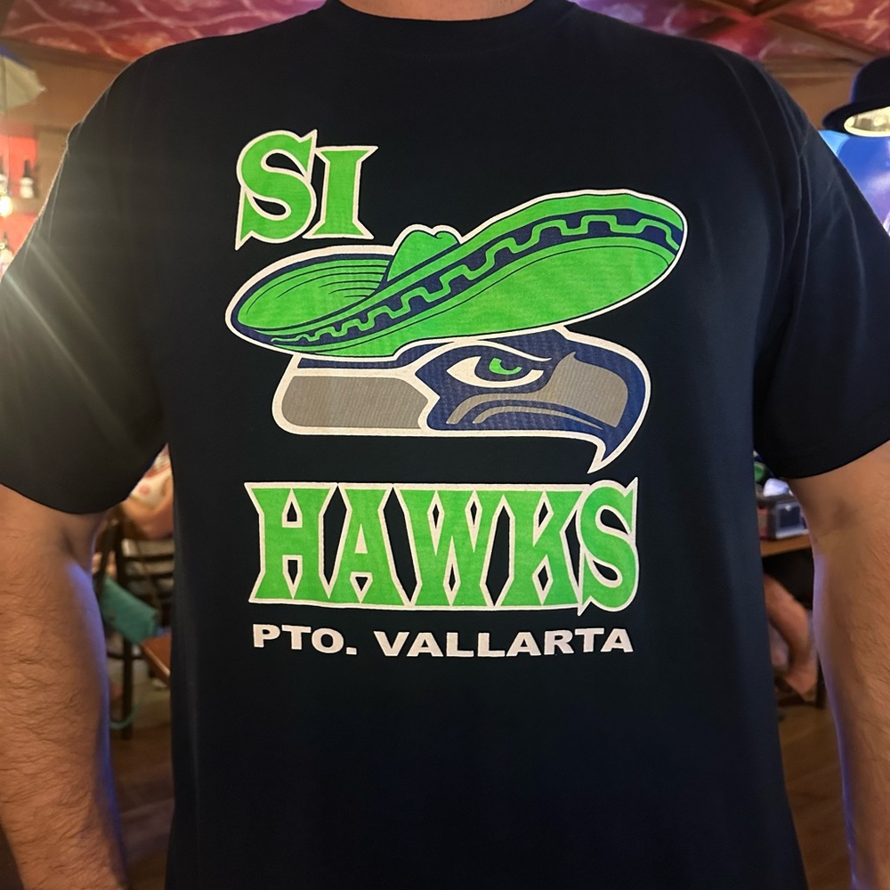 Seattle Seahawks Tshirt - Si Hawks. Multiple sizes available